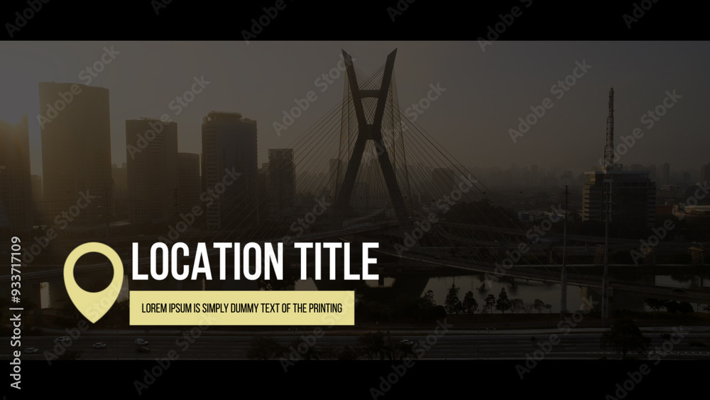 Location Titles 1 Stock Template Adobe Stock
