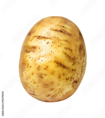 Potato isolated on transparent background. PNG format