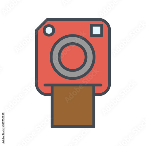 Vintage Cameras Vector Icon