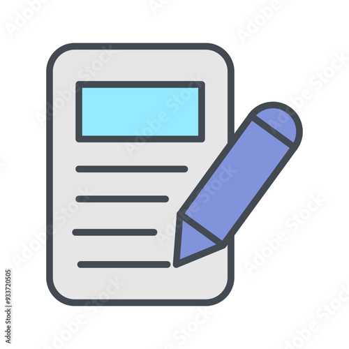 Copywriting Vector Icon