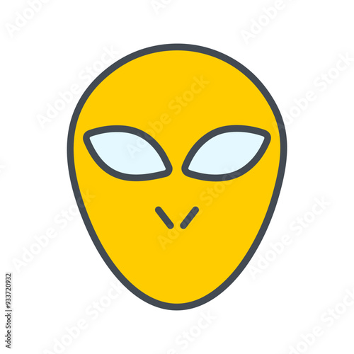 Alien Vector Icon