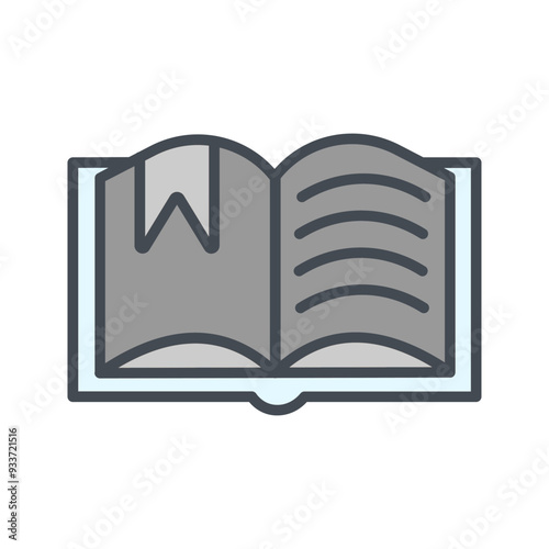 Baby Books Vector Icon