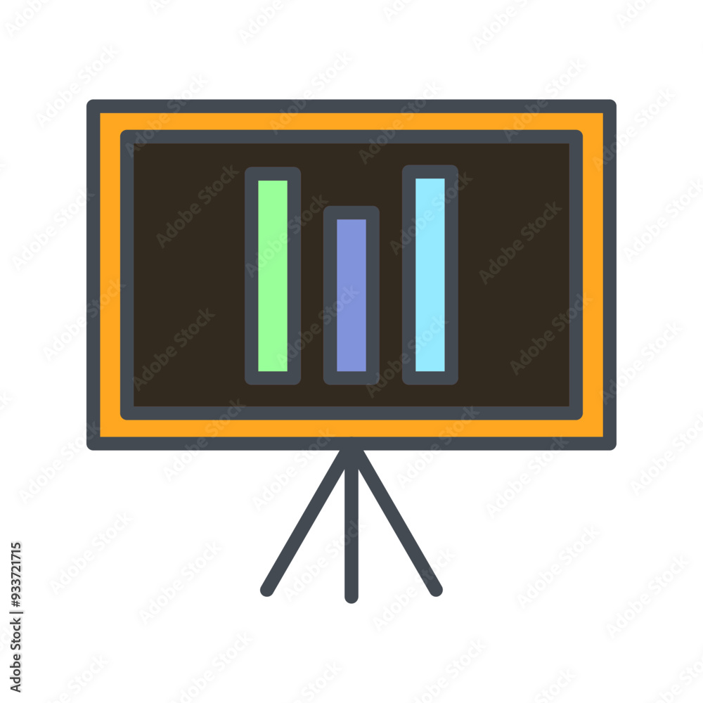 Presentation Vector Icon Presentation Vector Icon