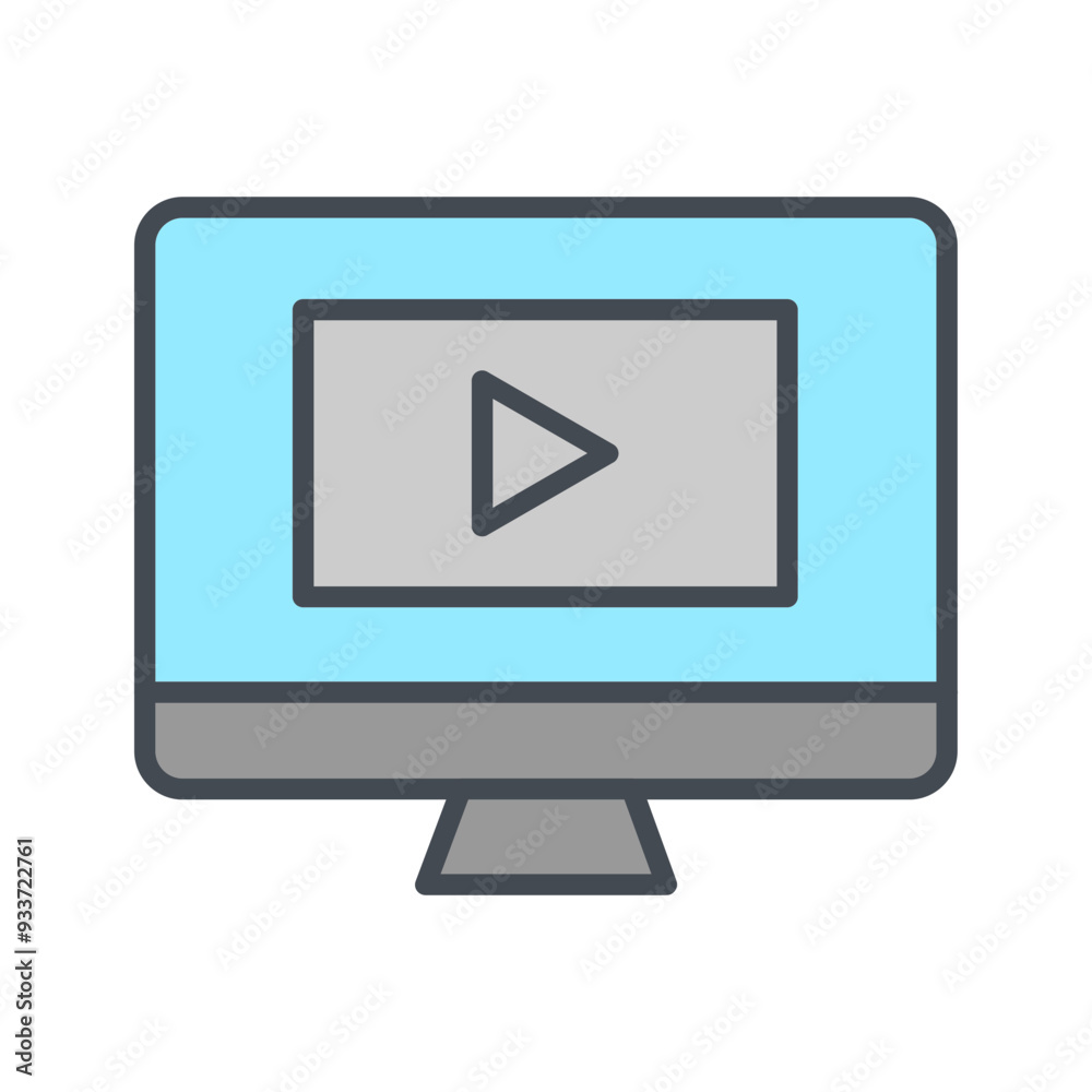 Campaign Monitor Vector Icon Campaign Monitor Vector Icon