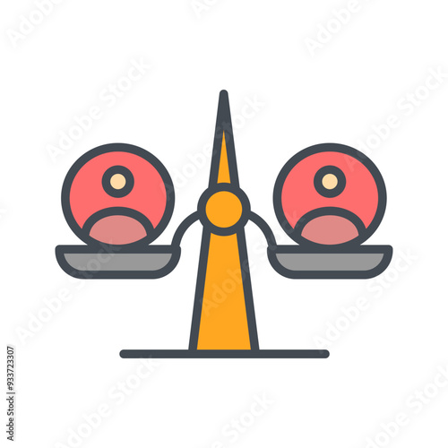 Equal Opportunity Vector Icon
