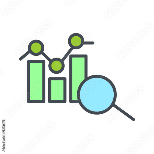 Data Analytics Vector Icon