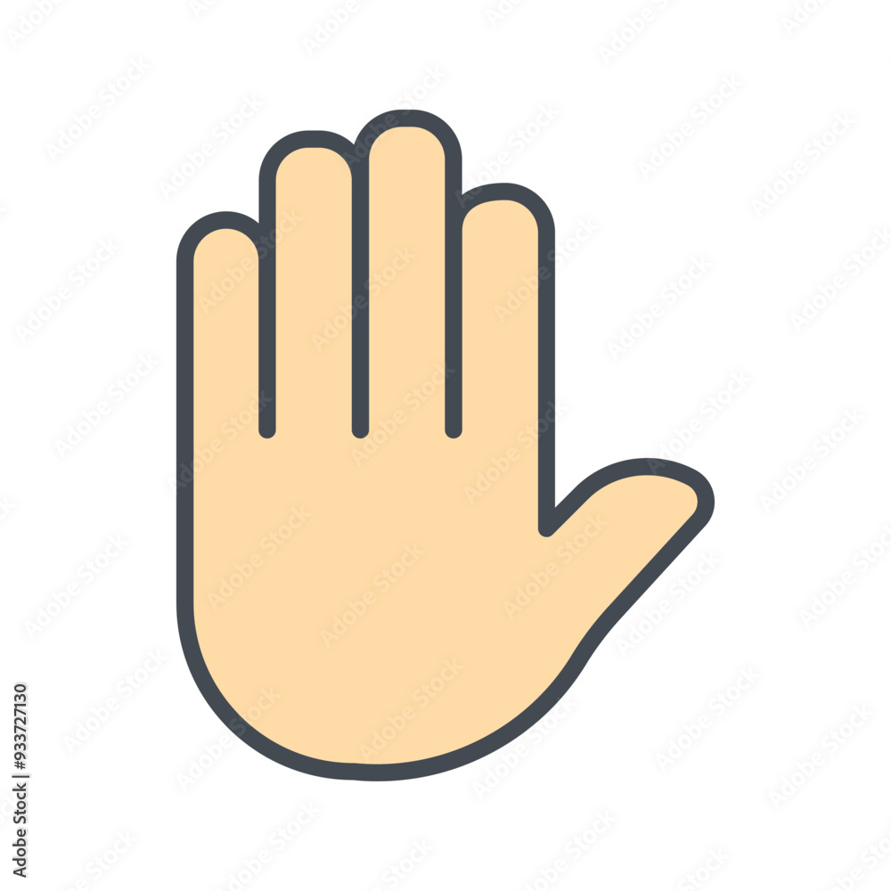Raising Hands Vector Icon Raising Hands Vector Icon