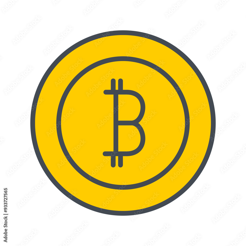 Bitcoin Vector Icon Bitcoin Vector Icon
