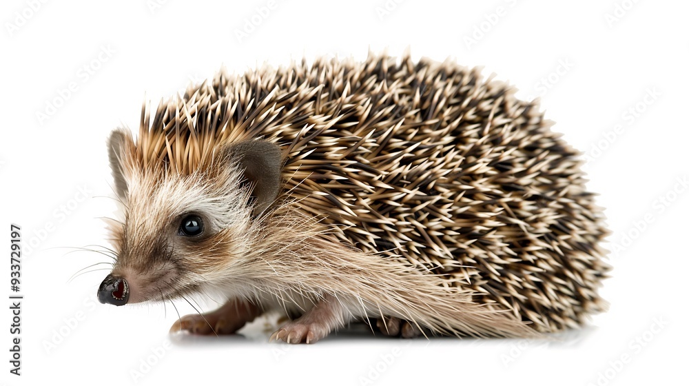 Close-Up Portrait of a Cute Hedgehog Close-Up Portrait of a Cute Hedgehog