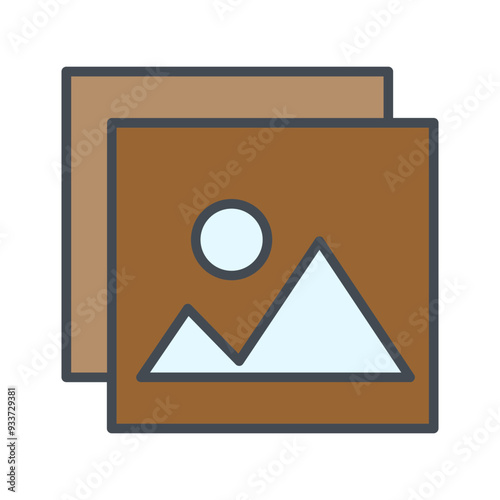 Free Download Photo Memories Vector Icon - GFXLoad