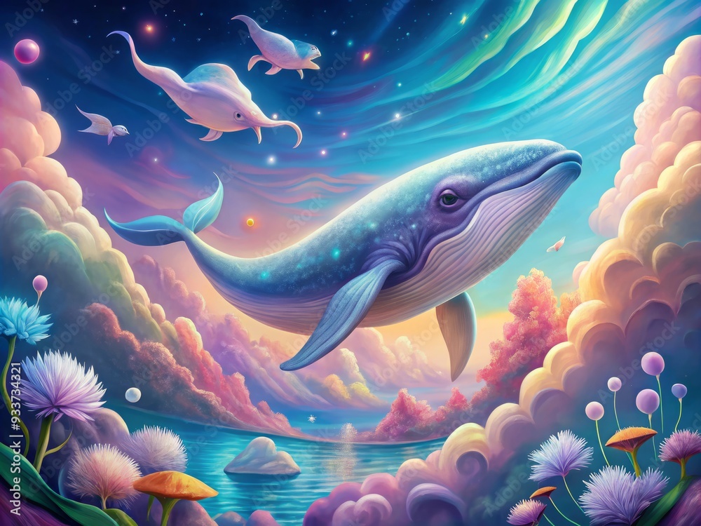 Whale Pastel Fantasies Whale Pastel Fantasies