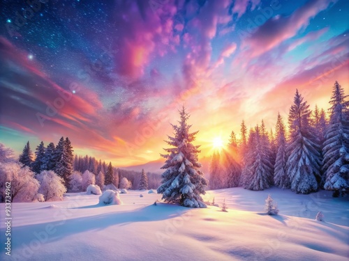 Dreamy Wintry Colors photo