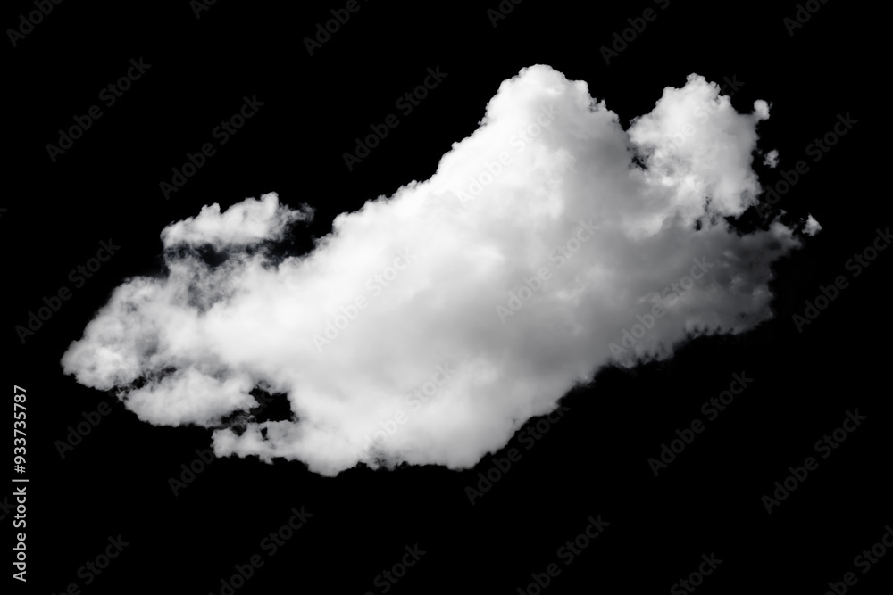white cloud on black background. Wide sky and clouds dark tone. white cloud on black background. Wide sky and clouds dark tone.
