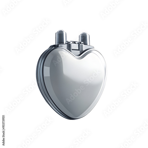 Photography of Cardiac Pacemaker on Plain White background transparent png  photo