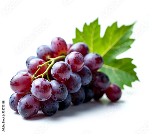 Isolated grapes bunch