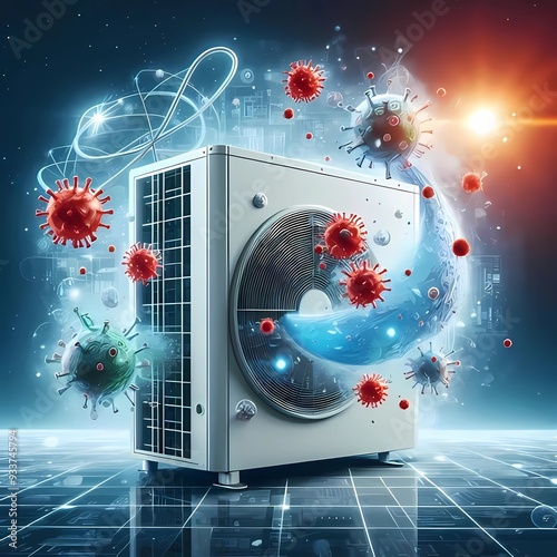 Strategy for Preventing Virus Transmission Air Conditioning Technology Safety Health