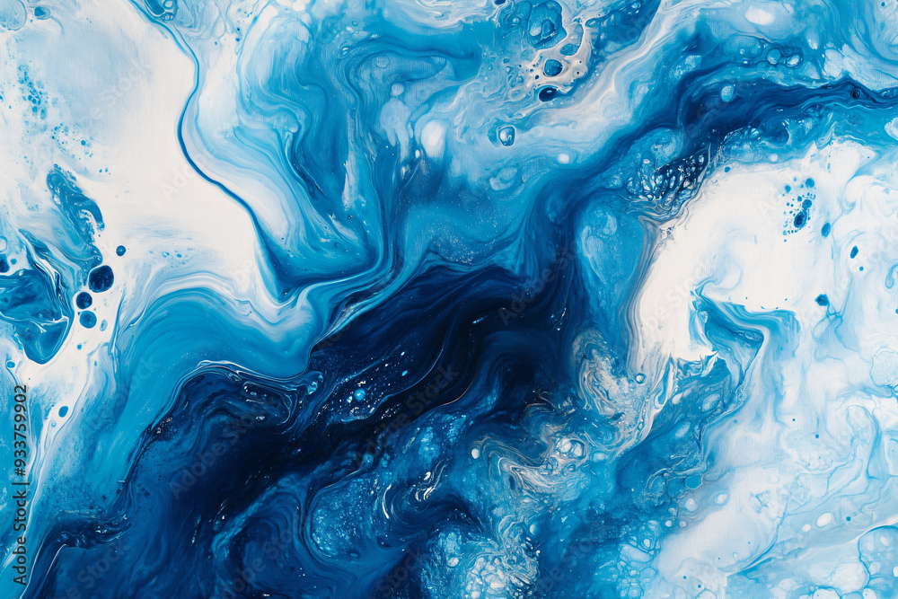 Abstract Blue Swirl. Abstract Blue Swirl.