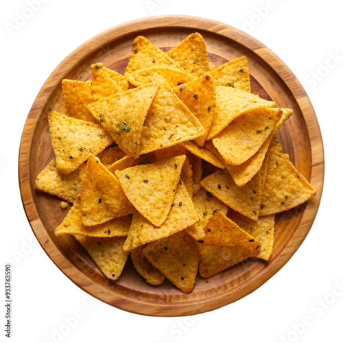 Corn chips nachos