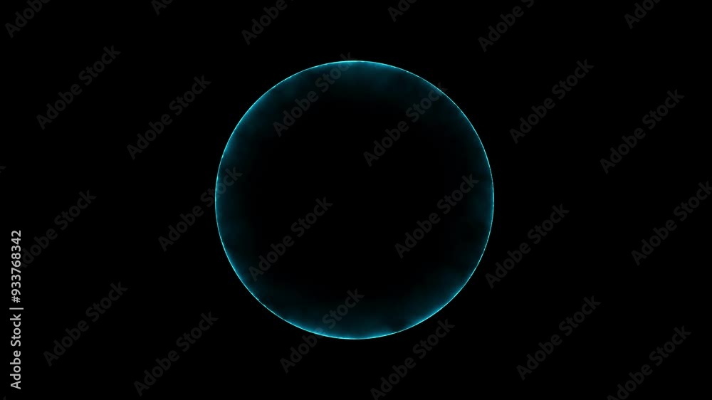 Abstract circle ring animation. electricity background. circle ring electric glowing light effect Abstract circle ring animation. electricity background. circle ring electric glowing light effect