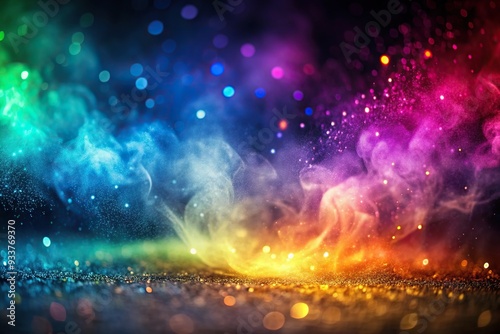 Abstract colorful background with glowing smoke and glitter Minimalist, glowing, trendy, dynamic, smoke, minimalist, artistic, vibrant, colorful, design, modern, background, energetic