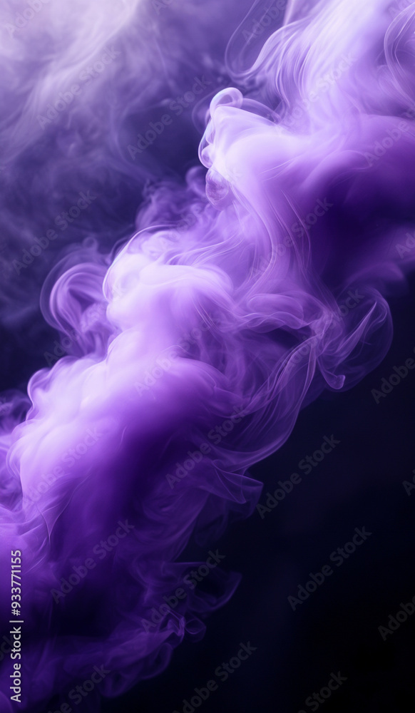 Abstract purple smoke background texture. AI generated. Abstract purple smoke background texture. AI generated.