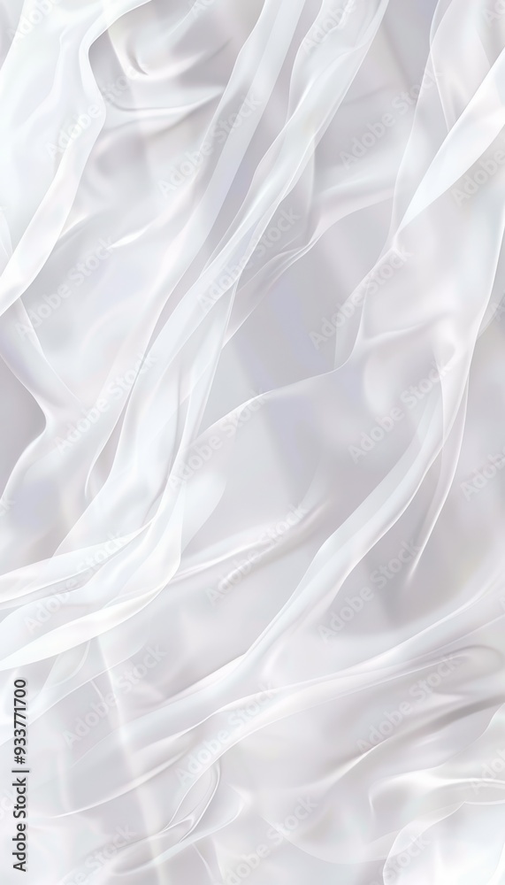 Abstract Background Of Smooth Elegant White Silk Or Satin Luxury Cloth Texture. Top View. Abstract Background Of Smooth Elegant White Silk Or Satin Luxury Cloth Texture. Top View.