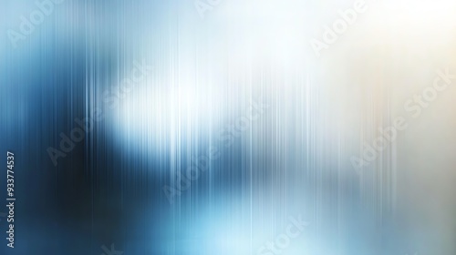 Cool silver and blue gradient, blurred, sleek and modern techinspired background for digital content photo