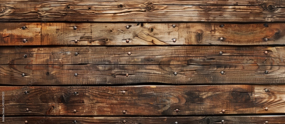custom made wallpaper toronto digitalVintage wooden wall serving as a backdrop, featuring prominent nails, with copy space image.