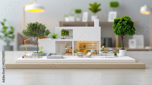 Modern Minimalist House Model Interior Design