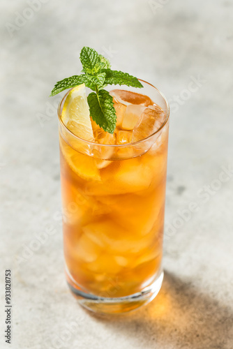 Refreshing Cold Iced Sweet Tea