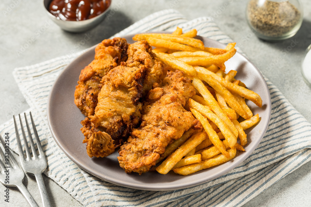 Homemade Fried Idaho Finger Steaks Homemade Fried Idaho Finger Steaks