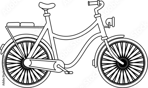 Bicycle Icon Outline