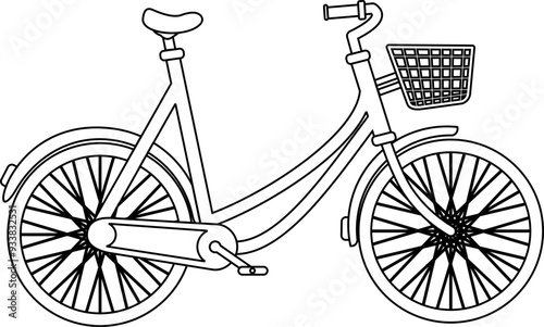 Bicycle Icon Outline