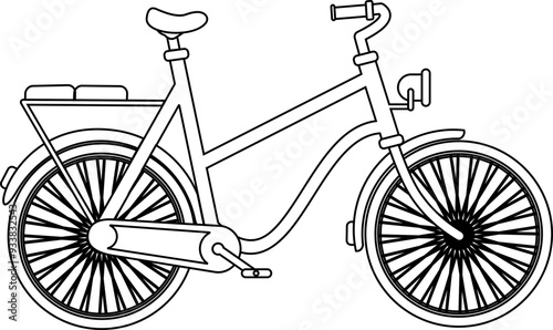 Bicycle Icon Outline