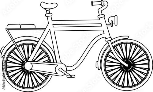 Bicycle Icon Outline