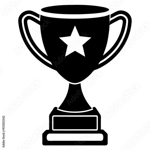 Award Vector Design - SVG, Cricut Files, and Clipart for Trophies & Medals, Perfect for Logos & T-Shirt Graphics