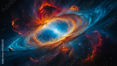 planet in space