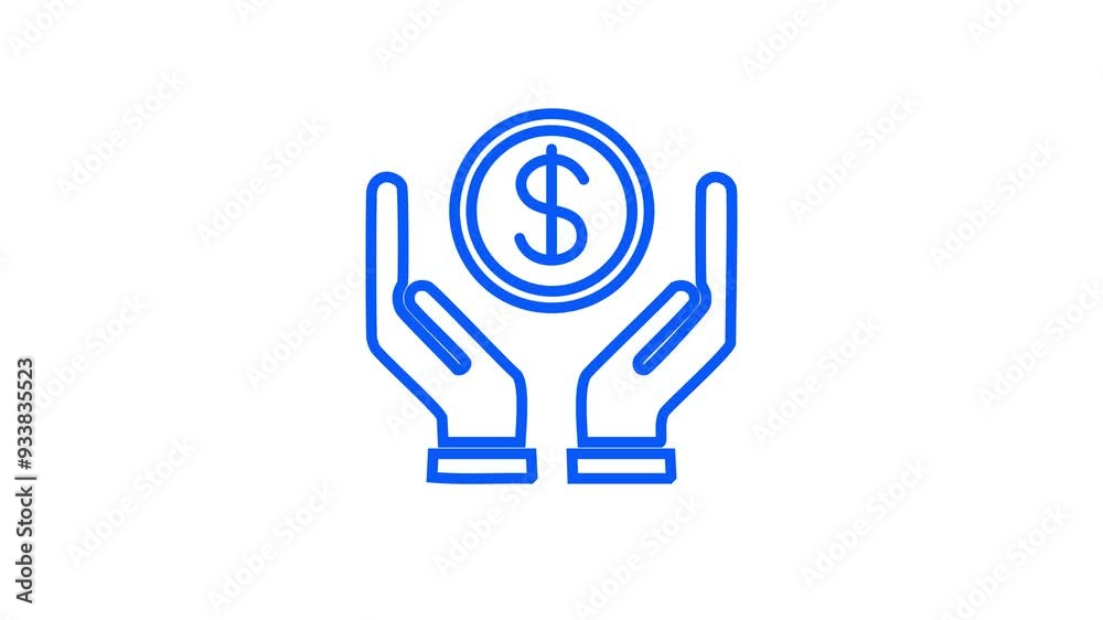 Donating Online Hand Drawn Line Animation. Brexit Banking Line Drawing & Ink Splatter Animation. money dollar currency icon. Donating Online Hand Drawn Line Animation. Brexit Banking Line Drawing & Ink Splatter Animation. money dollar currency icon.