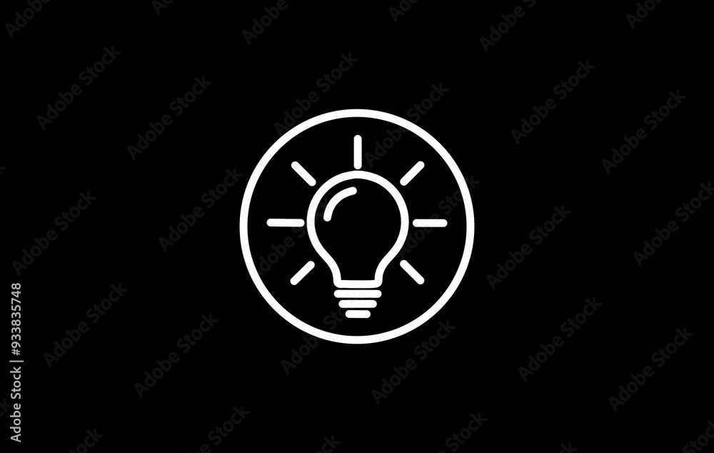 Light bulb icon animation. Creative Thinking line Icon . Innovation, creative, technology concept. Bulb light idea concept. Light bulb icon animation. Creative Thinking line Icon . Innovation, creative, technology concept. Bulb light idea concept.