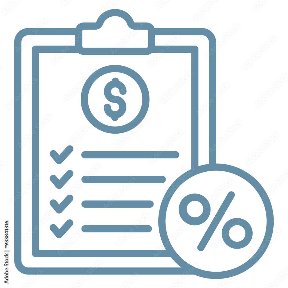 Tax Planning Icon Element For Design Tax Planning Icon Element For Design