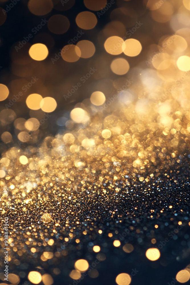 back ground abstract fantasy golden glitter and black de focused for posting and status generated by AI back ground abstract fantasy golden glitter and black de focused for posting and status generated by AI