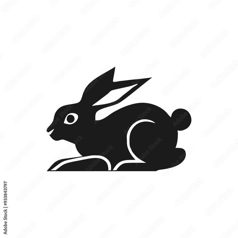 Obraz premium Rabbit vector illustration design