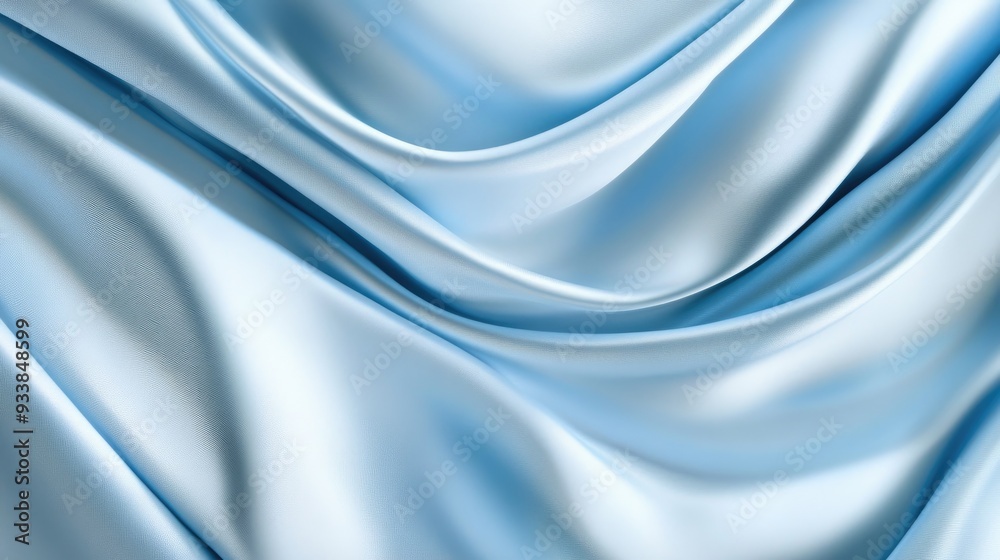 Obraz premium Pastel blue background with soft blurred edges