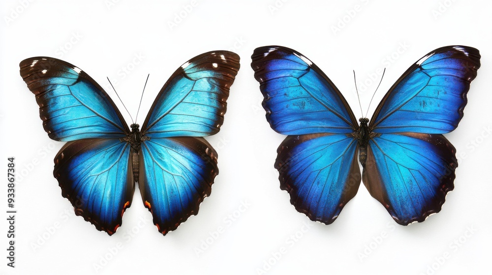 Obraz premium Blue Butterflies
