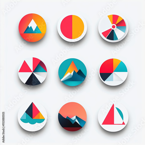 geometric icons Free Download geometric icons - GFXLoad