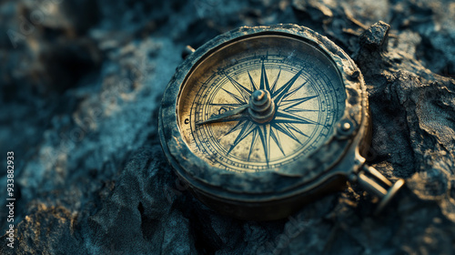 Compass is a tool used to find directions. It points north, south, east, and west