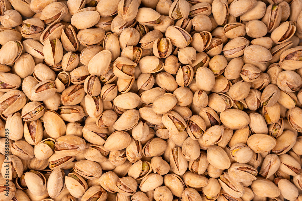 Tasty pistachios isolated on a white background. Tasty pistachios isolated on a white background.