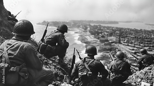 Notable breakthroughs include the German blitzkrieg tactics early in the war and the Allied advances following the D-Day invasion, which led to the liberation of occupied territories in Europe  photo