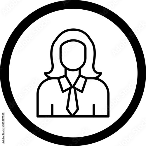 Woman Vector Icon Design