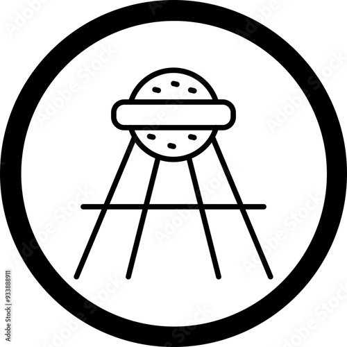 Sputnik Vector Icon Design